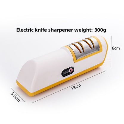 Electric Knife Sharpener with Diamond Grinding Wheel